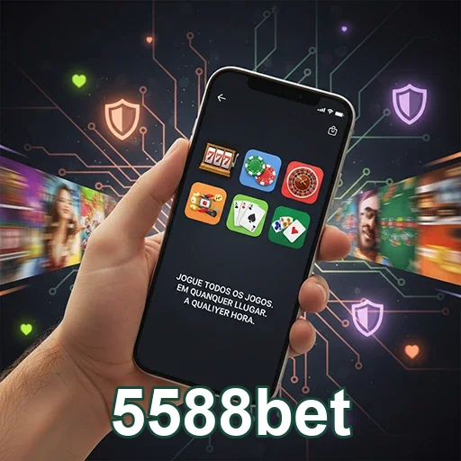 Ilustração de Experimente a Diversão com 5588bet: Slots e Jogos de Mesa