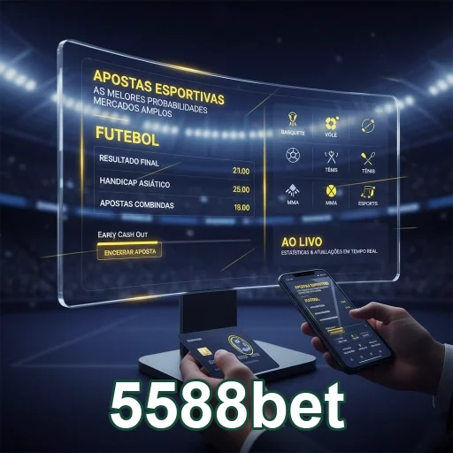 Ilustração de Experimente jogos online com a 5588bet e se divirta a qualquer hora