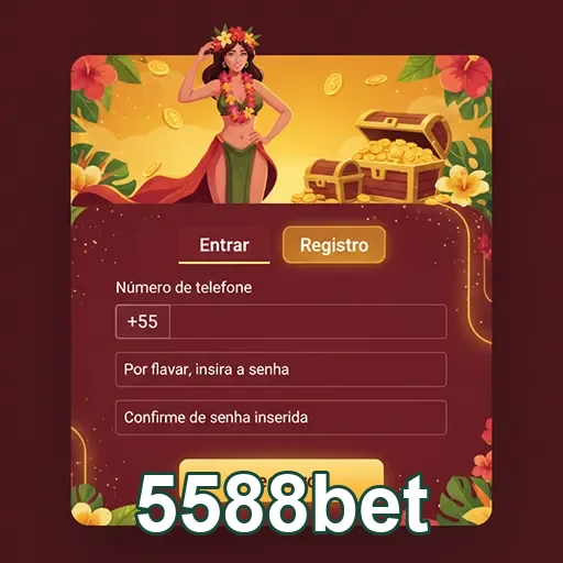 Ilustração de Acesse o cassino online 5588bet com login rápido